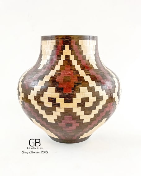 Hand turned wooden bowls